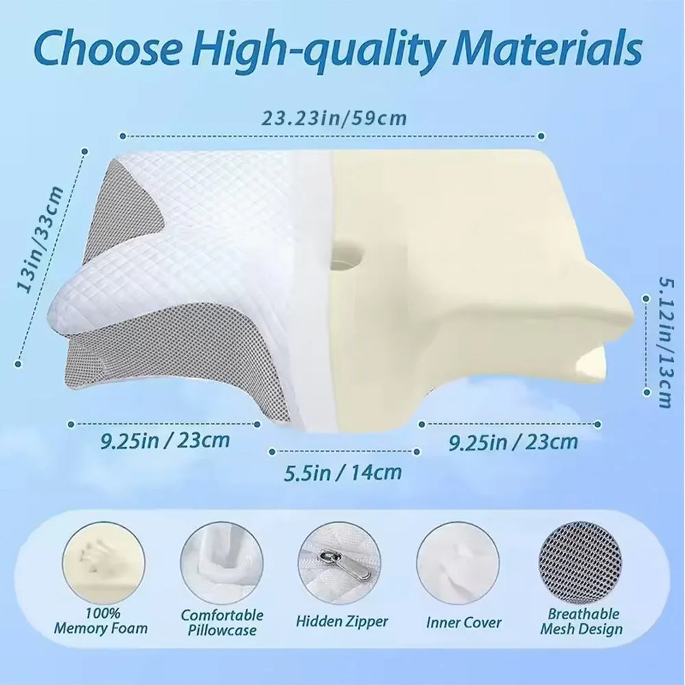 Butterfly Memory Foam Pillow